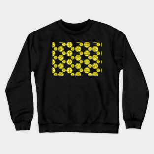 Handpainted lemon pattern ,Pretty yellow lemon pattern Crewneck Sweatshirt